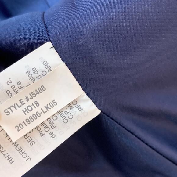 J. Crew Women Chateau Parka In Italian Stadium Cloth 2 Black Nello Gori Coat - Picture 9 of 12